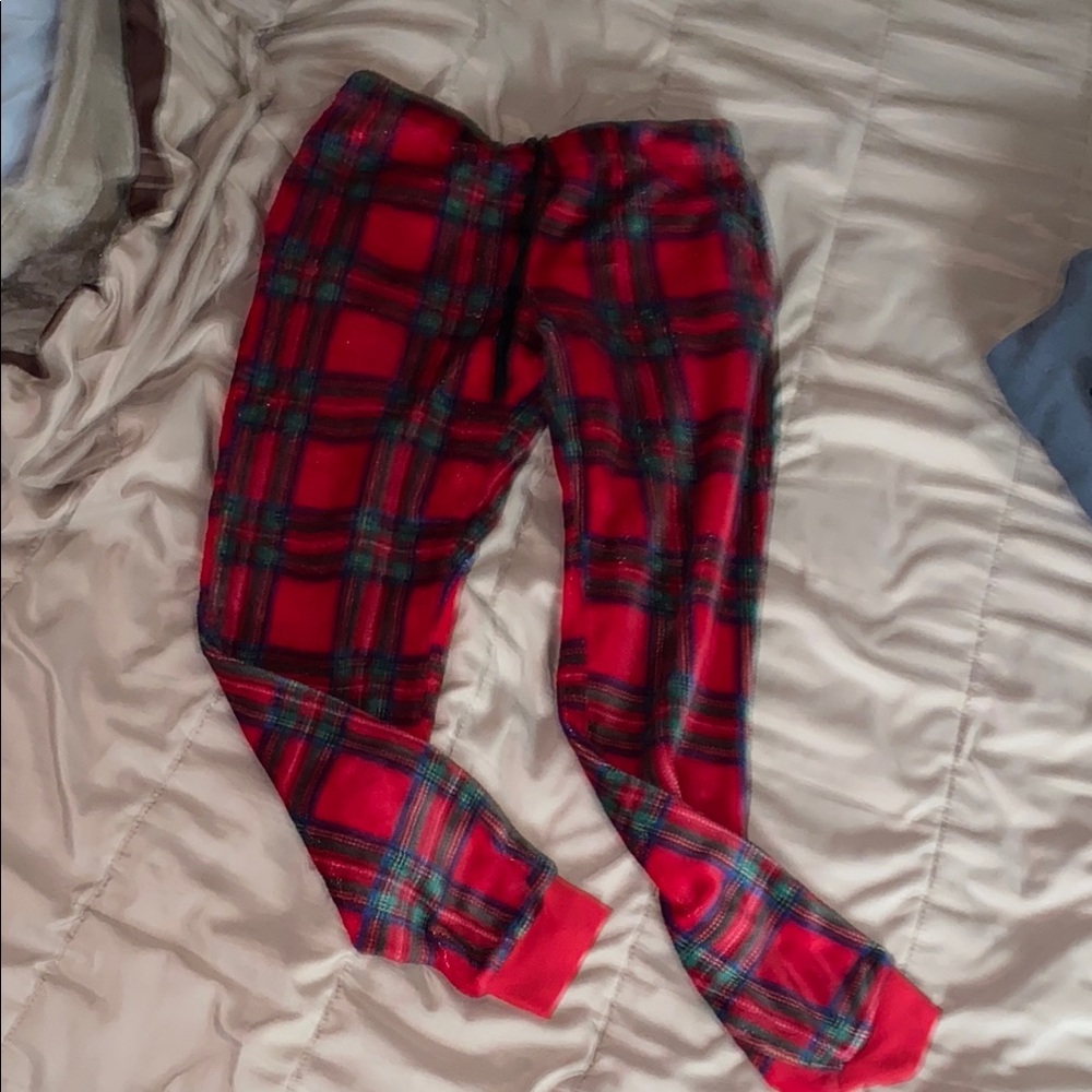 Joyspun Red Plaid Lounge Pants